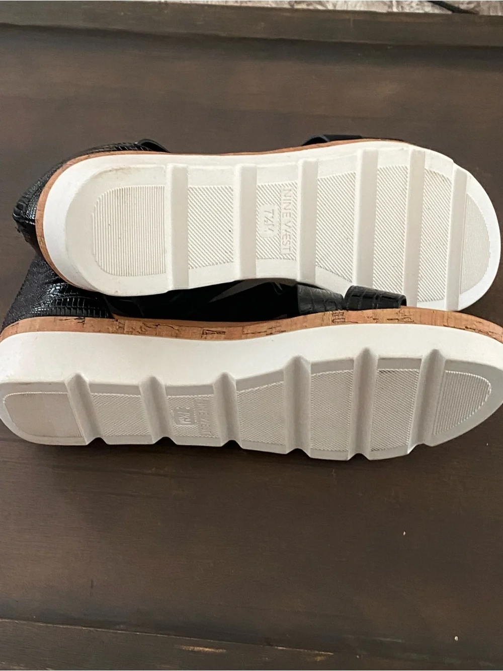 Nine West Black BEEME3 Sandals - Picture 8 of 10